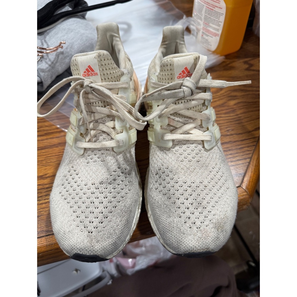 Adidas Ultraboost 1.0 DNA Womens Running Shoes‎ Wonder White HQ4208 Size 9